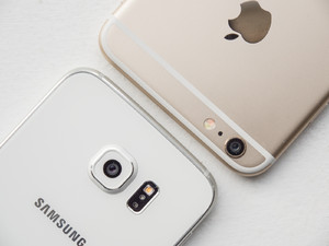 SS Galaxy S6 vs iPhone 6 Plus - 1