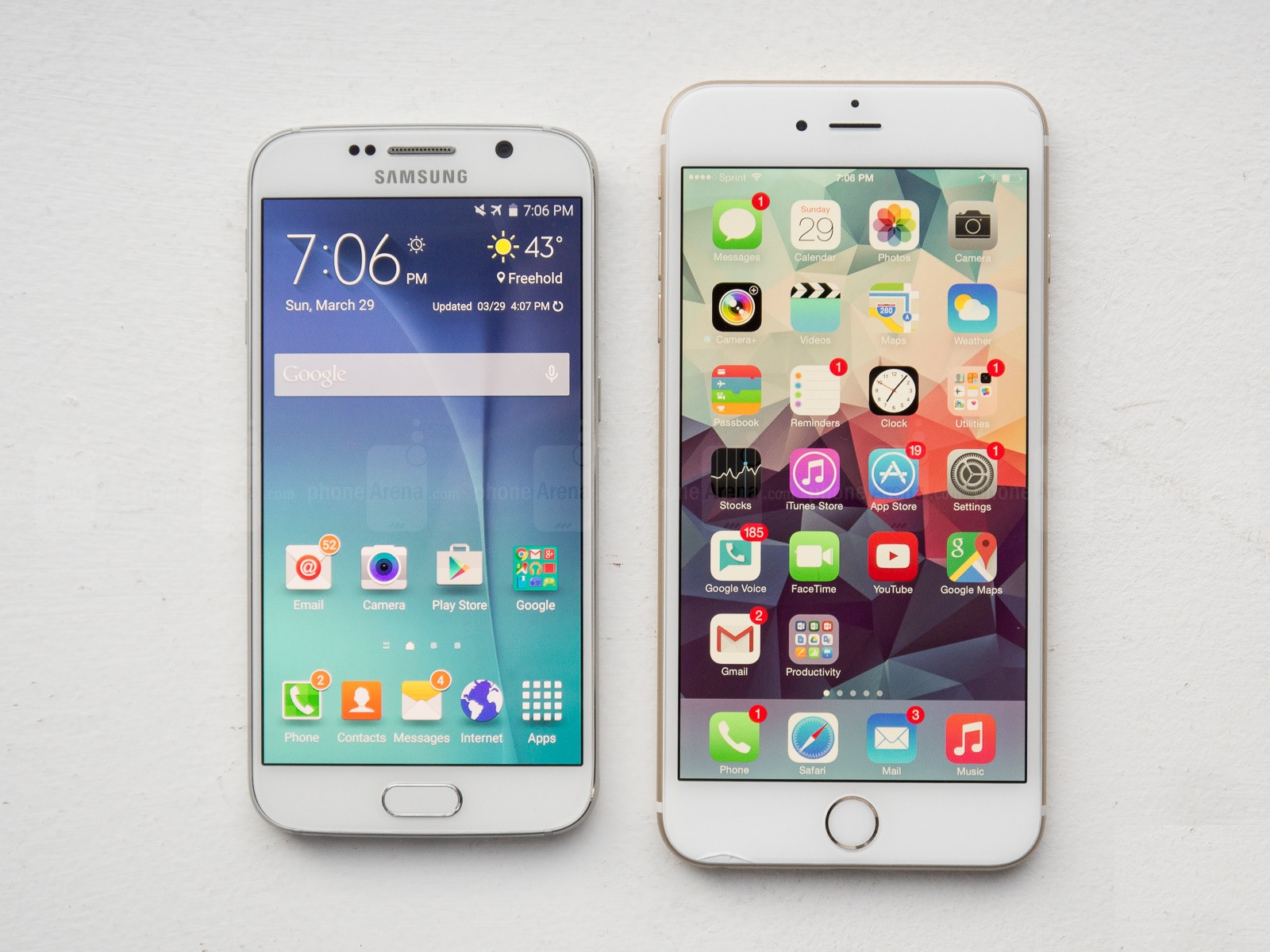 SS Galaxy S6 vs iPhone 6 Plus - 3